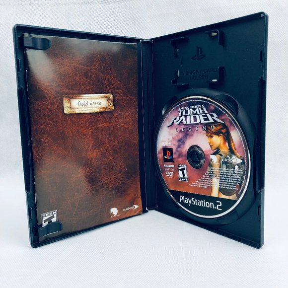 PS2 PlayStation 2 Lara Croft Tomb Raider Legend NTSC U/C includes Manual - Picture 3 of 7